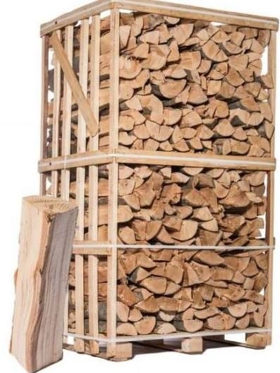 Bois de Chauffage Supérieur Palette 3 Stères Bûches de 50cm